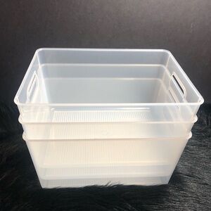 3 Clear Organizers